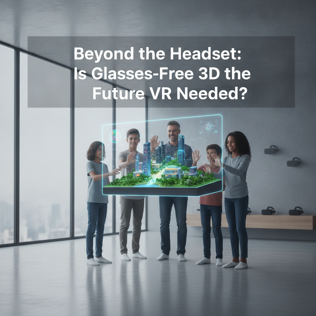 Beyond the Headset: Is Glasses-Free 3D the Future VR Needed?